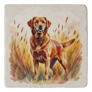 Fox Red Labrador Retriever Dog Trivet