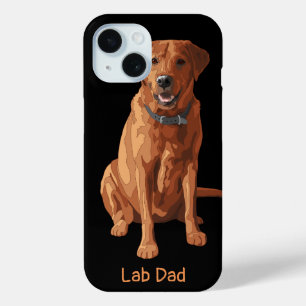 Fox Red Yellow Labrador Retriever Dog iPhone 15 Case