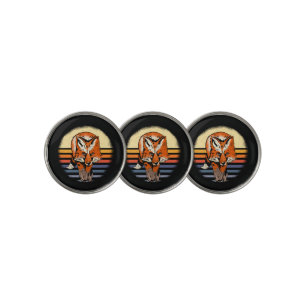 Fox Retro Golf Ball Marker