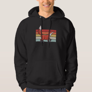 Fox Retro Vintage Hoodie