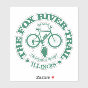 Fox River Trail (cycling) Sticker