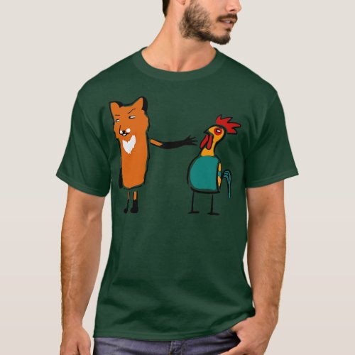 Fox Rooster T_Shirt
