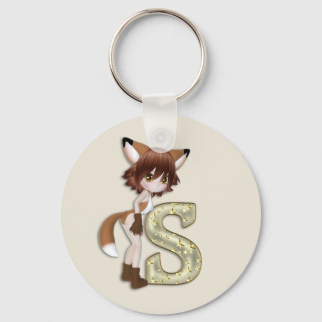 Fox S Keychain (Front)