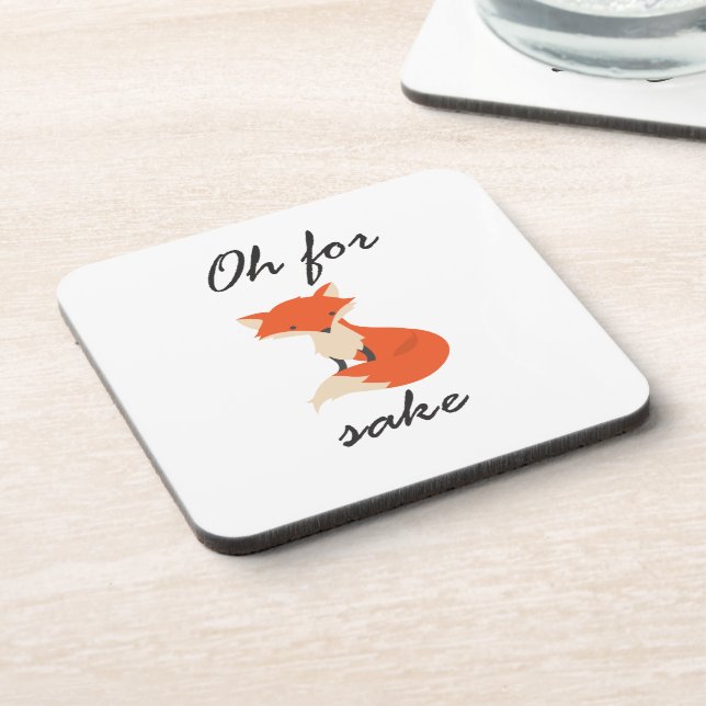Fox Sake Coasters (Left Side)