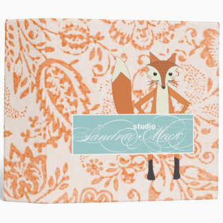 Fox Sandra Mack Studio 3 Ring Binder