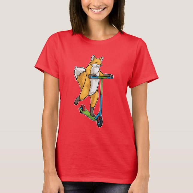 Fox Scooter T-Shirt (Front)