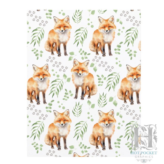 Fox Scrapbook Paper (Creator Uploaded)