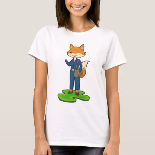 Fox Secretary Bag Office T-Shirt