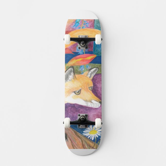 fox skateboard deck (Front)