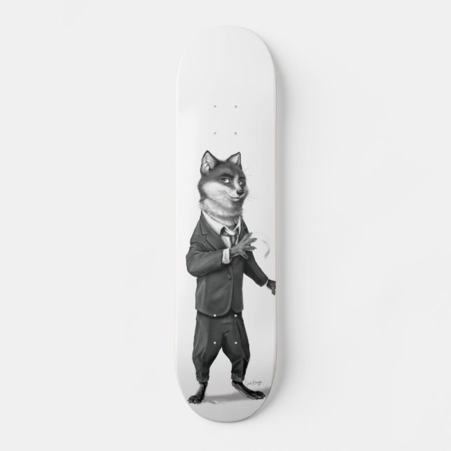 Fox Skateboard (Standing) Deck (Front)