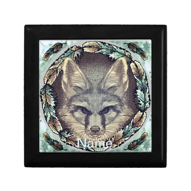 Fox Sketch Gift Box (Front)