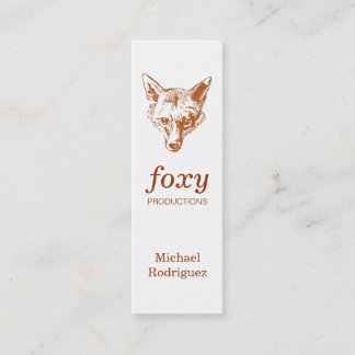Fox Skinny Card