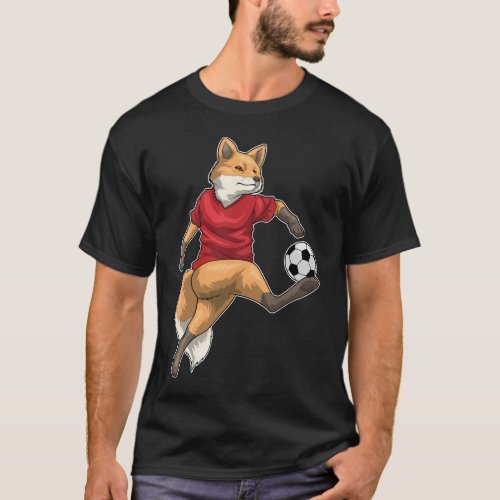 Fox Soccer player Soccer Sports T_Shirt