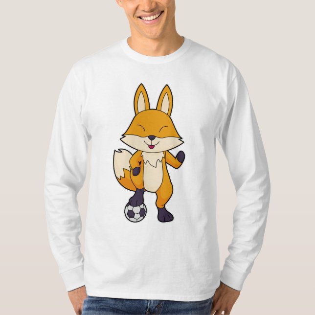 Fox Soccer player Soccer T-Shirt (Front)