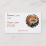 Fox Species Business Card