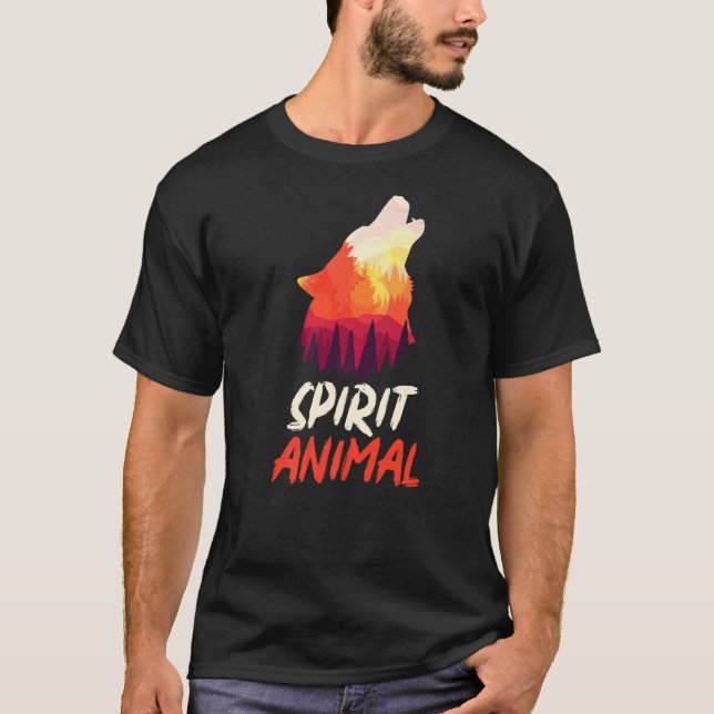 Fox Spirit Animal Forest Animal Cute Foxes T-Shirt (Front)