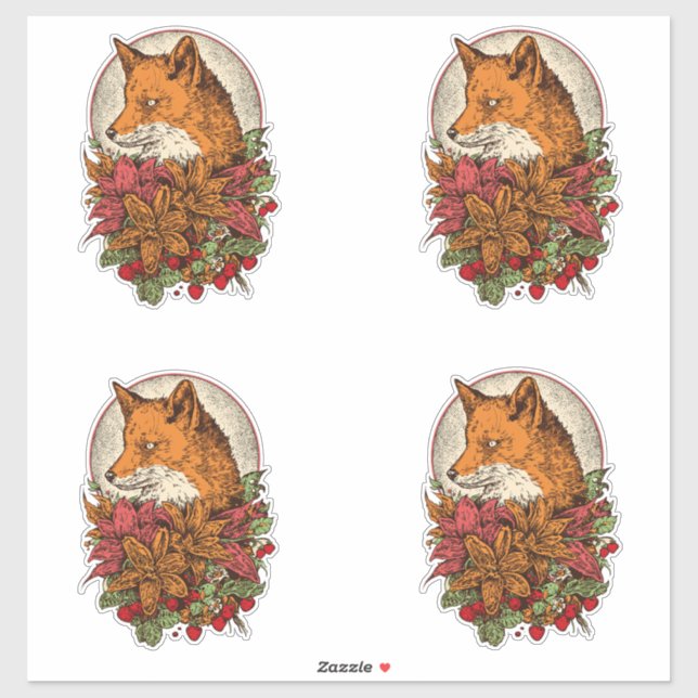 Fox Sticker (Sheet)