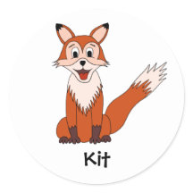 Fox Sticker