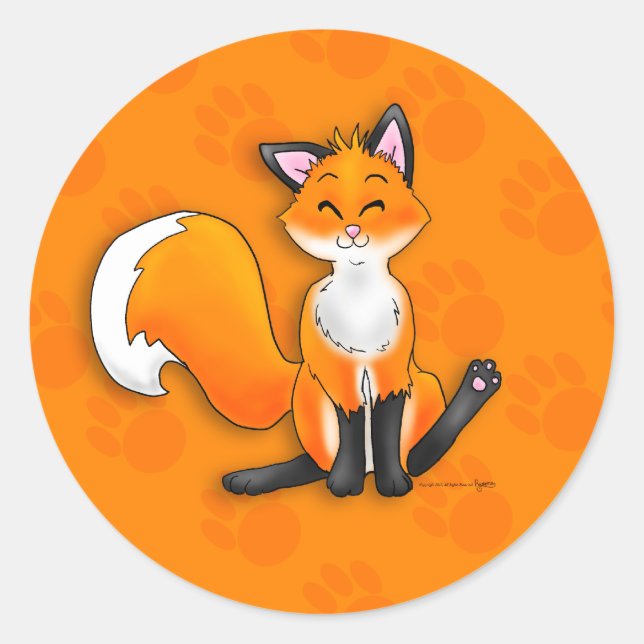 Fox Stickers (Front)