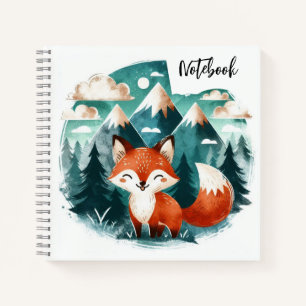 Fox Tales at Sunset – A Cozy Desert Dream Notebook