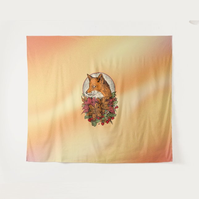 Fox Tapestry (Front (Horizontal))