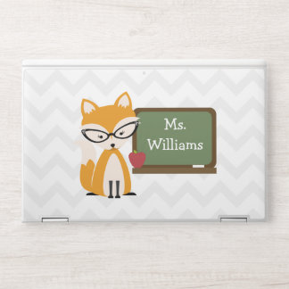 Fox Teacher HP Laptop Skin