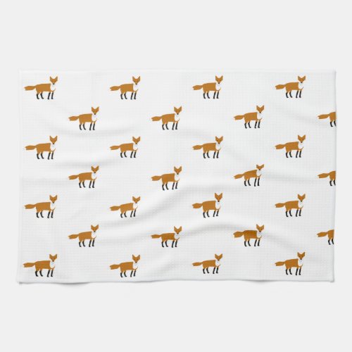 Fox TeaTowels Tea Towel