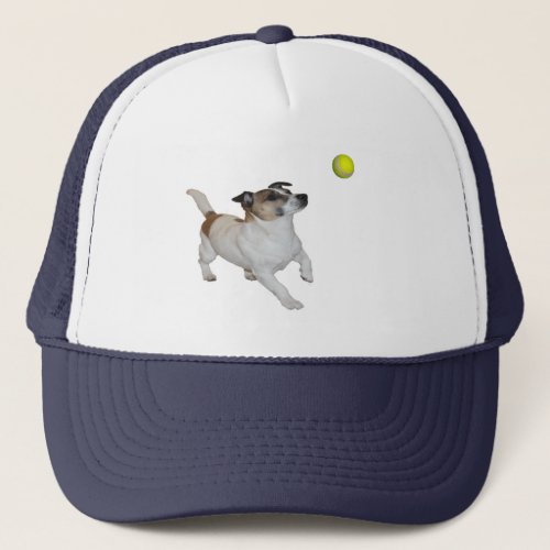 Fox Terrier Ball Trance Truckers Hat