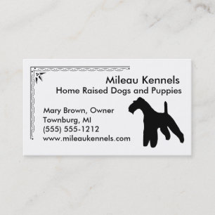 Fox Terrier Business Card