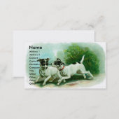 Fox Terrier Business Card (Front/Back)