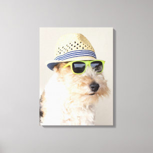 Fox Terrier Canvas Print