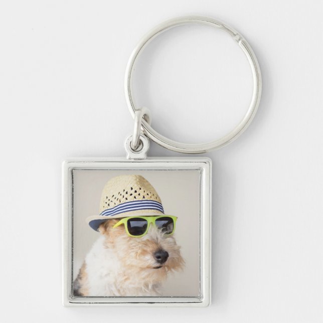 Fox Terrier Keychain (Front)