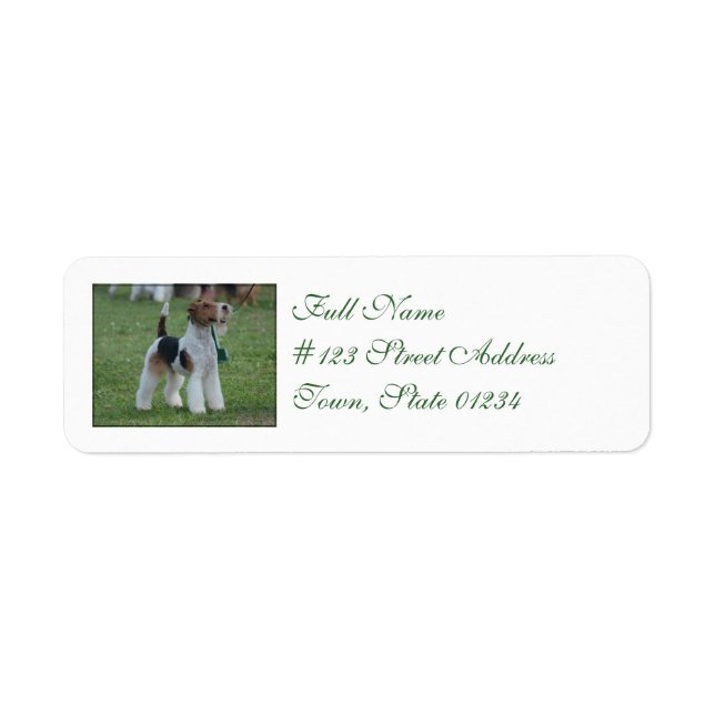 Fox Terrier Label (Front)