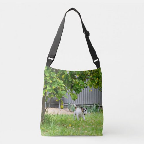 Fox Terrier Scare Face Crossbody Bag