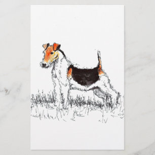 Fox Terrier Stationery