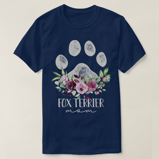 Fox Terrier  T-Shirt (Design Front)