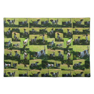 Fox Terrier, The Hard Day, Cloth Placemat