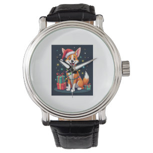 Fox Terrier Xmas Lighting Santa Fox Terrier Dog Ch Watch