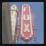 Fox Theatre Atlanta, Fox Theatre Atlanta  Stone Coaster<br><div class="desc">Fox Theatre Atlanta,  Fox Theatre Atlanta Coaster, 
Atlanta,  ATL,  Atlanta Coasters,  Atlanta Ornament,  Atlanta Christmas Ornament,  Atlanta Landmarks,  custom coasters by hazel, </div>