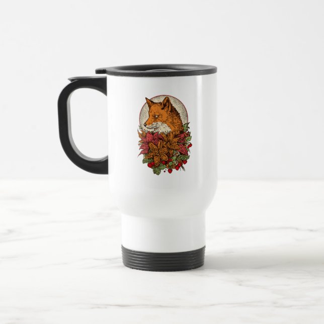 Fox Travel Mug (Left)