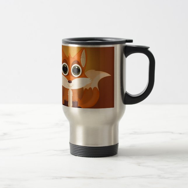 Fox Travel Mug (Right)
