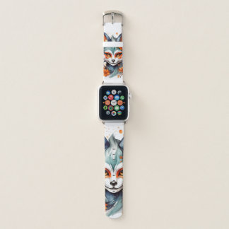 Fox Vibes: Timeless Autumn Art  Apple Watch Band