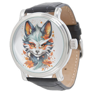 Fox Vibes: Timeless Autumn Art  Watch