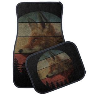 FOX VINTAGE NATURE CAR FLOOR MAT