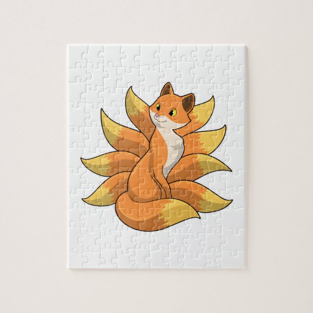 Fox with 9 Fox tails Jigsaw Puzzle (Vertical)
