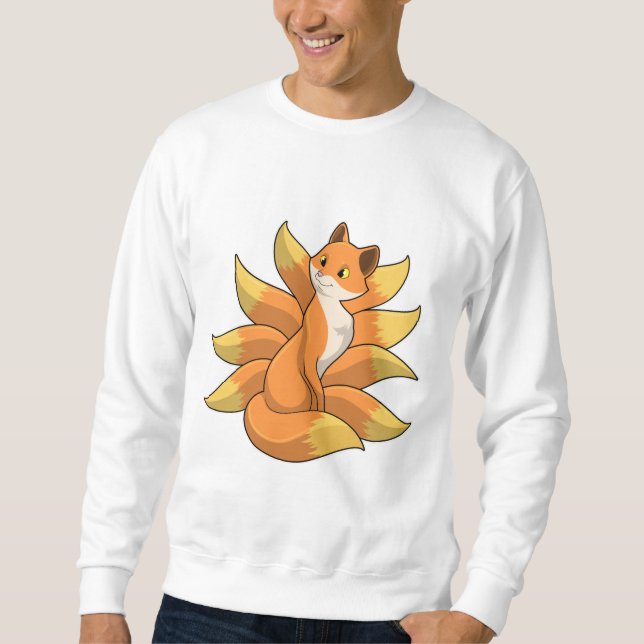 Fox with 9 Fox tails Sweatshirt (Front)