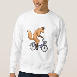 Fox with Bicycle Sweatshirt