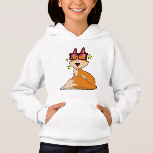 Fox with Glasses Hoodie