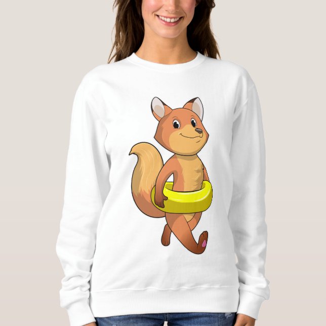 Fox with Lifebuoy Sweatshirt (Front)