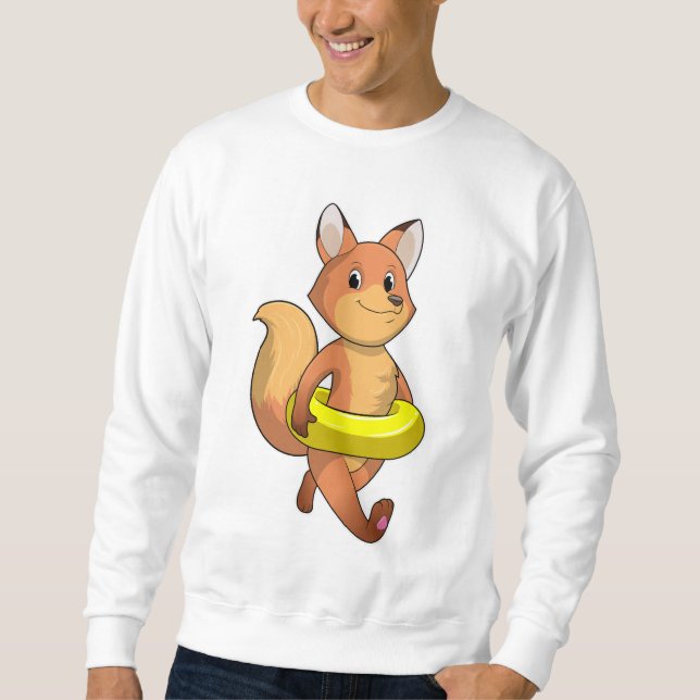 Fox with Lifebuoy Sweatshirt (Front)